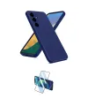 ieg™ Galaxy A36 Kılıf Ahenk Serisi - Siyah 3D Antistatik Cam Ekran Koruyucu