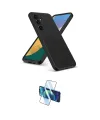 ieg™ Galaxy A36 Kılıf Ahenk Serisi - Siyah 3D Antistatik Cam Ekran Koruyucu
