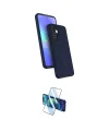 ieg™ Galaxy A36 Kılıf İz Işık Koleksiyonu - Siyah 3D Antistatik Cam Ekran Koruyucu