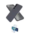 ieg™ Galaxy A36 Kılıf Kozmos Yansıma Özel Seri - Siyah 3D Antistatik Cam Ekran Koruyucu