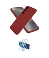 ieg™ Galaxy A36 Kılıf Kozmos Yansıma Özel Seri - Siyah 3D Antistatik Cam Ekran Koruyucu