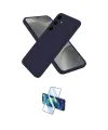 ieg™ Galaxy A36 Kılıf Kozmos Yansıma Özel Seri - Siyah 3D Antistatik Seramik Nano Ekran Koruyucu
