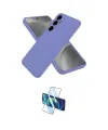 ieg™ Galaxy A36 Kılıf Kozmos Yansıma Özel Seri - Siyah 3D Antistatik Seramik Nano Ekran Koruyucu