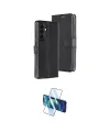 ieg™ Galaxy A36 Kılıf Siluet Işık Serisi - Siyah 3D Antistatik Cam Ekran Koruyucu
