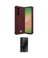 ieg™ Galaxy A36 Kılıf Vadi Çizgi Prime - Siyah 3D Antistatik Hayalet Cam Ekran Koruyucu