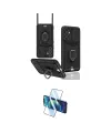 ieg™ Galaxy A36 Kılıf Vadi Form Prime - Siyah 3D Antistatik Cam Ekran Koruyucu