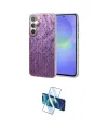 ieg™ Galaxy A36 Kılıf Zirve Modern Prime - Siyah 3D Antistatik Cam Ekran Koruyucu