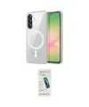 ieg™ Galaxy A37 5G Kılıf Ahenk Minimal Serisi - Şeffaf Pasifik Cam Ekran Koruyucu