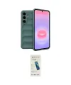 ieg™ Galaxy A37 5G Kılıf Atlas Koleksiyonu - Şeffaf Pasifik Cam Ekran Koruyucu