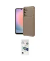 ieg™ Galaxy A37 5G Kılıf Eksen Form Prime - Şeffaf 3D Antistatik Seramik Nano Ekran Koruyucu