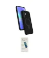 ieg™ Galaxy A37 5G Kılıf İz Işık Koleksiyonu - Şeffaf Pasifik Cam Ekran Koruyucu