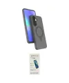 ieg™ Galaxy A37 5G Kılıf İz Işık Koleksiyonu - Şeffaf Pasifik Cam Ekran Koruyucu