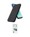 ieg™ Galaxy A37 5G Kılıf Kozmos Yansıma Özel Seri - Şeffaf 3D Antistatik Cam Ekran Koruyucu