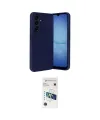 ieg™ Galaxy A37 5G Kılıf Nova Işık - Şeffaf 3D Antistatik Cam Ekran Koruyucu