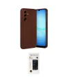 ieg™ Galaxy A37 5G Kılıf Nova Işık - Şeffaf 3D Antistatik Hayalet Cam Ekran Koruyucu
