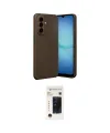 ieg™ Galaxy A37 5G Kılıf Nova Işık - Şeffaf 3D Antistatik Hayalet Cam Ekran Koruyucu