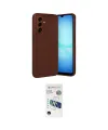 ieg™ Galaxy A37 5G Kılıf Nova Işık - Şeffaf 3D Antistatik Seramik Nano Ekran Koruyucu