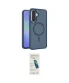 ieg™ Galaxy A37 5G Kılıf Siluet Minimal Prime - Şeffaf Pasifik Cam Ekran Koruyucu