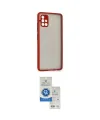 ieg™ Galaxy A51 Kılıf Ahenk Çizgi Serisi - Şeffaf Royal Nano Ekran Koruyucu