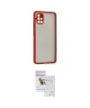ieg™ Galaxy A51 Kılıf Ahenk Çizgi Serisi - Siyah Seramik Nano Ekran Koruyucu
