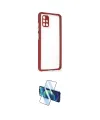ieg™ Galaxy A51 Kılıf Nova Asil Özel Seri - Siyah 3D Antistatik Cam Ekran Koruyucu