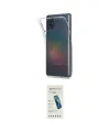 ieg™ Galaxy A51 Kılıf Zirve Doku - Şeffaf Pasifik Cam Ekran Koruyucu