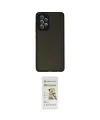 ieg™ Galaxy A52 Kılıf Ahenk Çizgi Serisi - Siyah Mat Seramik Nano Ekran Koruyucu