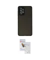 ieg™ Galaxy A52 Kılıf Ahenk Çizgi Serisi - Siyah Seramik Nano Ekran Koruyucu