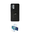 ieg™ Galaxy A52 Kılıf Ahenk Klasik - Siyah 3D Antistatik Cam Ekran Koruyucu