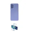 ieg™ Galaxy A52 Kılıf Ahenk Serisi - Siyah 3D Antistatik Cam Ekran Koruyucu