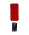 ieg™ Galaxy A52 Kılıf Ahenk Serisi - Siyah 3D Antistatik Hayalet Cam Ekran Koruyucu