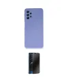 ieg™ Galaxy A52 Kılıf Ahenk Serisi - Siyah 3D Antistatik Hayalet Cam Ekran Koruyucu