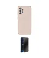 ieg™ Galaxy A52 Kılıf Ahenk Serisi - Siyah 3D Antistatik Hayalet Cam Ekran Koruyucu