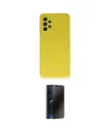 ieg™ Galaxy A52 Kılıf Ahenk Serisi - Siyah 3D Antistatik Hayalet Cam Ekran Koruyucu