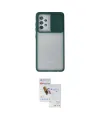 ieg™ Galaxy A52 Kılıf Vadi Çizgi - Siyah Seramik Nano Ekran Koruyucu