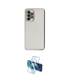 ieg™ Galaxy A52 Kılıf Yankı Serisi - Siyah 3D Antistatik Cam Ekran Koruyucu