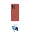 ieg™ Galaxy A52 Kılıf Yankı Serisi - Siyah 3D Antistatik Cam Ekran Koruyucu
