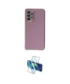 ieg™ Galaxy A52 Kılıf Yankı Serisi - Siyah 3D Antistatik Cam Ekran Koruyucu