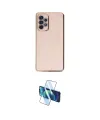 ieg™ Galaxy A52 Kılıf Yankı Serisi - Siyah 3D Antistatik Cam Ekran Koruyucu