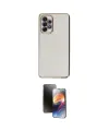 ieg™ Galaxy A52 Kılıf Yankı Serisi - Siyah 3D Antistatik Mat Seramik Nano Ekran Koruyucu