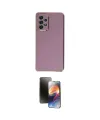 ieg™ Galaxy A52 Kılıf Yankı Serisi - Siyah 3D Antistatik Mat Seramik Nano Ekran Koruyucu