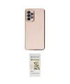 ieg™ Galaxy A52 Kılıf Yankı Serisi - Siyah Mat Seramik Nano Ekran Koruyucu