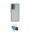 ieg™ Galaxy A53 5G Kılıf Ahenk Çizgi Serisi - Siyah 3D Antistatik Cam Ekran Koruyucu