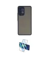 ieg™ Galaxy A53 5G Kılıf Ahenk Çizgi Serisi - Siyah 3D Antistatik Cam Ekran Koruyucu