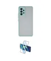 ieg™ Galaxy A53 5G Kılıf Ahenk Çizgi Serisi - Siyah 3D Antistatik Cam Ekran Koruyucu
