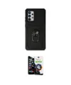 ieg™ Galaxy A53 5G Kılıf Ahenk Klasik - Şeffaf Temperli Cam Ekran Koruyucu