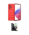 ieg™ Galaxy A53 5G Kılıf Atlas Koleksiyonu - Şeffaf Temperli Cam Ekran Koruyucu