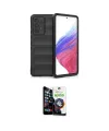 ieg™ Galaxy A53 5G Kılıf Atlas Koleksiyonu - Şeffaf Temperli Cam Ekran Koruyucu