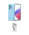 ieg™ Galaxy A53 5G Kılıf Atlas Koleksiyonu - Şeffaf Uv Polymer Nano Ekran Koruyucu