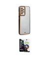 ieg™ Galaxy A53 5G Kılıf Çekirdek Klasik Serisi - Şeffaf Temperli Cam Ekran Koruyucu